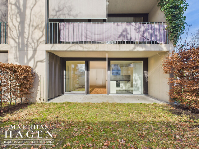 Wohnen nahe dem Bodensee: Moderne 3-Zimmer-Gartenwohnung mit Terrasse