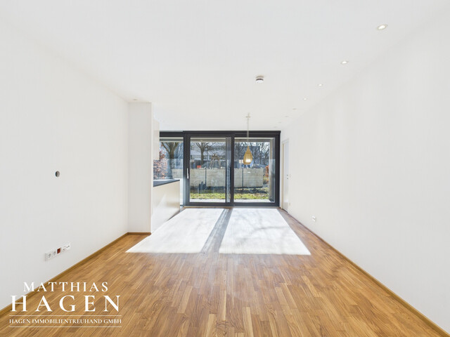 Wohnen nahe dem Bodensee: Moderne 3-Zimmer-Gartenwohnung mit Terrasse