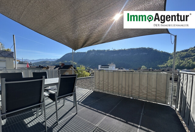 2 Zimmer-Wohnung  |  Toplage  |  große Terrasse  |  saniert