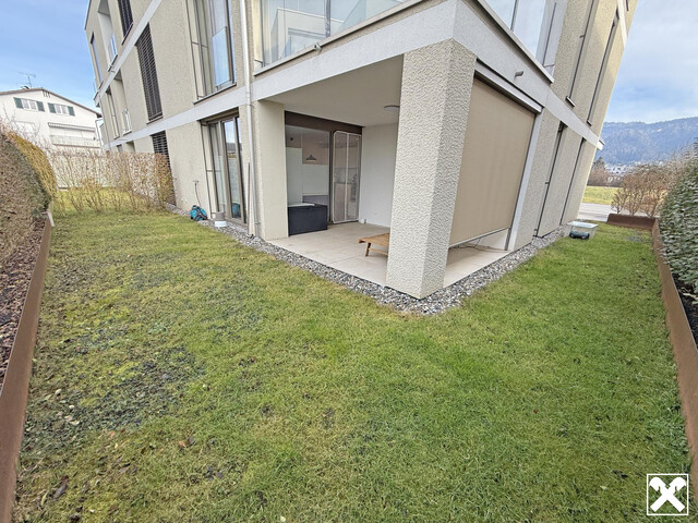 Moderne 3-Zimmerwohnung mit Garten