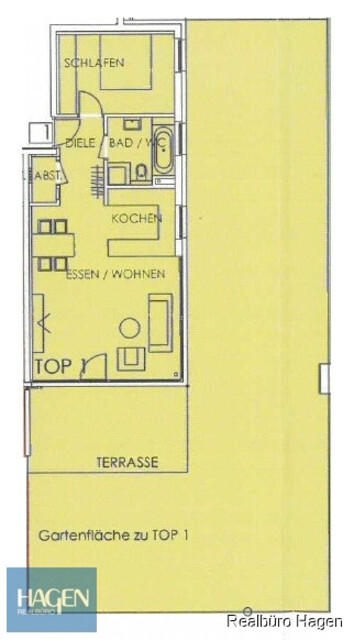 Traumhafte 2 Zimmer Gartenwohnung in Top Lage von Lustenau zu vermieten!