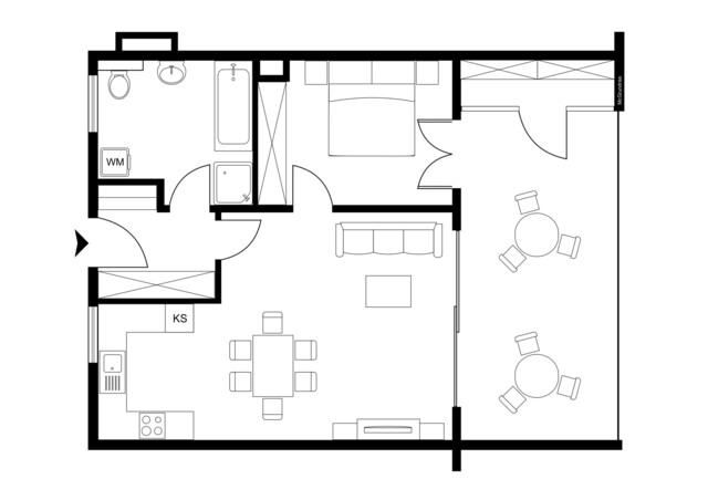 Charmante 2-Zimmerwohnung mit Wohlfühlfaktor zu vermieten