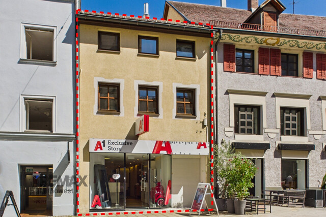 Ein Schmuckstück inmitten der Fußgängerzone - Geschäftshaus in Bregenz