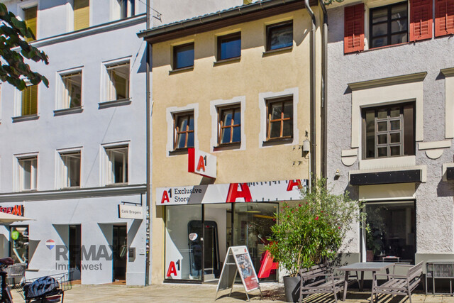 Ein Schmuckstück inmitten der Fußgängerzone - Geschäftshaus in Bregenz