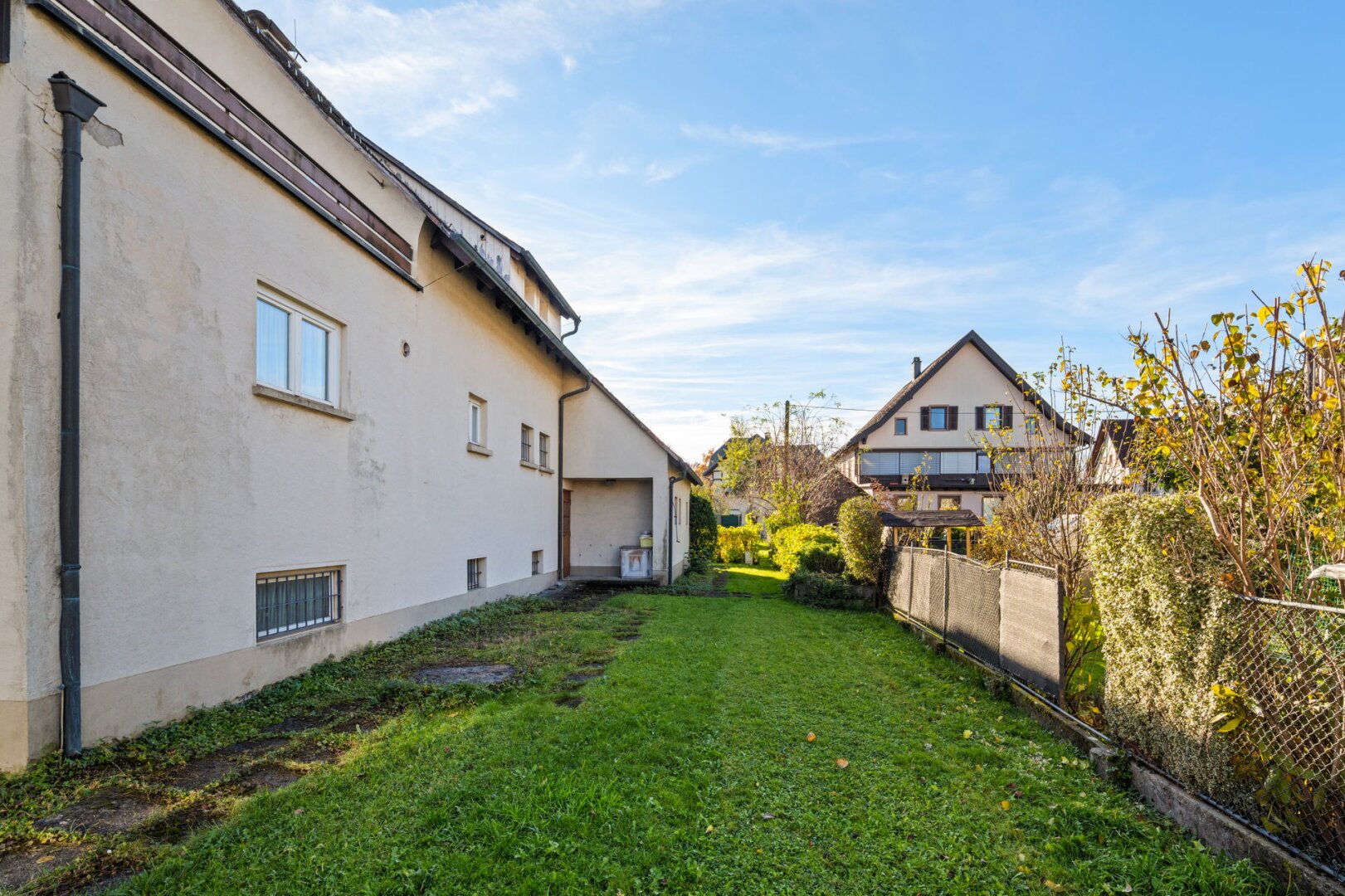 Großes Grundstück mit Altbestand in Lustenau  – Sanierungsprojekt mit Potential