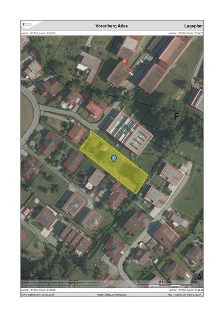 Traumhaftes Baugrundstück (Hanglage) in Feldkirch-Tisis mit herrlichem Blick auf die Schweizer Alpen