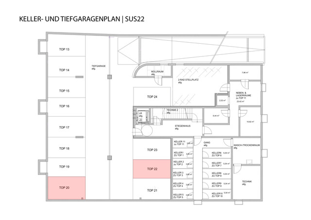 Tiefgaragenparkplätze und Carports für KFZs in Götzis / Nähe Garnmarkt zu VERMIETEN