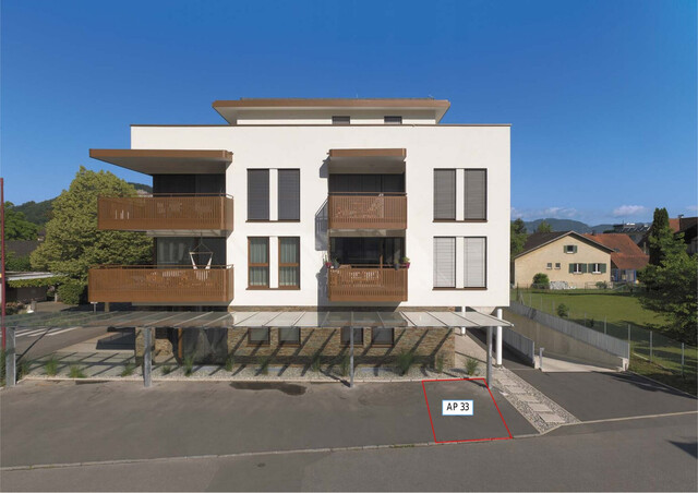 Tiefgaragenparkplätze und Carports für KFZs in Götzis / Nähe Garnmarkt zu VERMIETEN