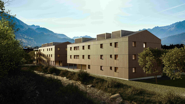 Sonnige, teilmöblierte 2 Zimmerwohnung in Bludesch zu vermieten