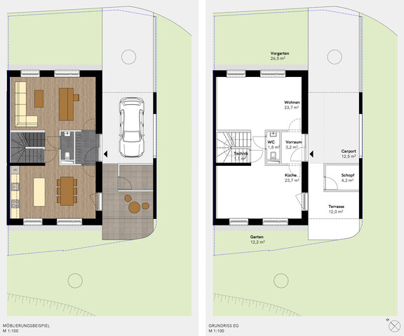 Doppelhaushälfte in Tschagguns