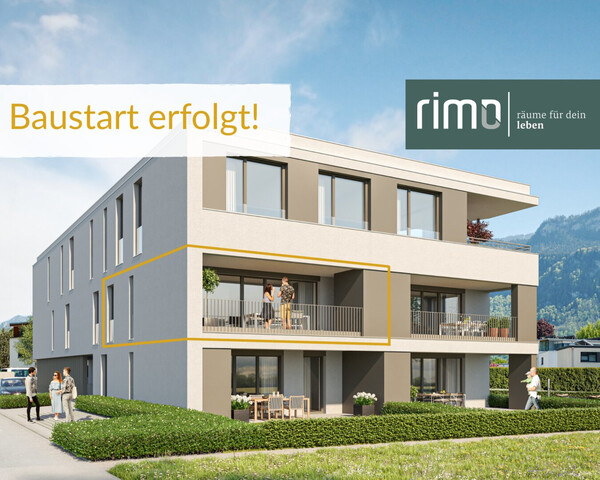 3-Zimmerwohnung mit Terrasse - Top 04