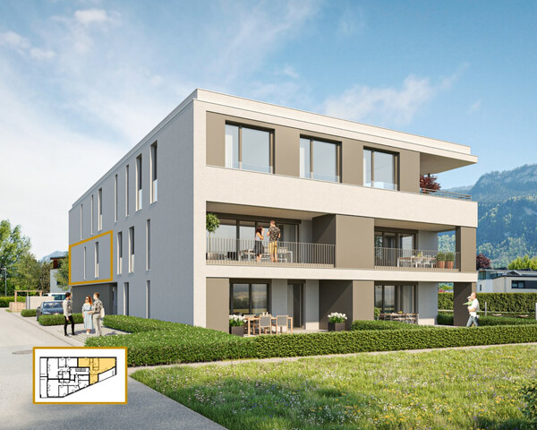 3-Zimmerwohnung mit Terrasse - Top 06 - V.1