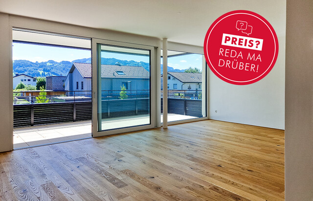 Erstbezug! Hochwertig ausgestattete 4-Zimmerwohnung  mit großer Terrasse