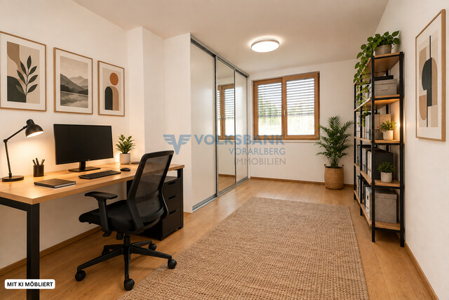 Stylische und durchdachte 3-Zimmerwohnung im Zentrum von Bludesch!
