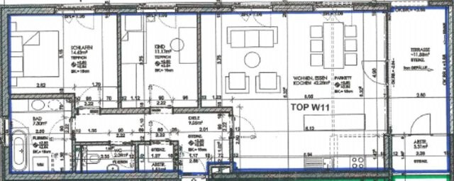 Moderne 3 Zimmerwohnung mit Terrasse inklusive TG Platz zum Verkauf