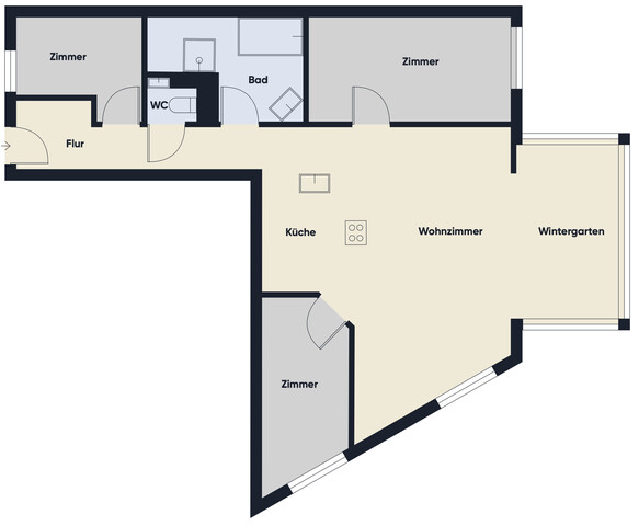 IHR NEUES ZUHAUSE - Gut geschnittene 4 Zimmerwohnung