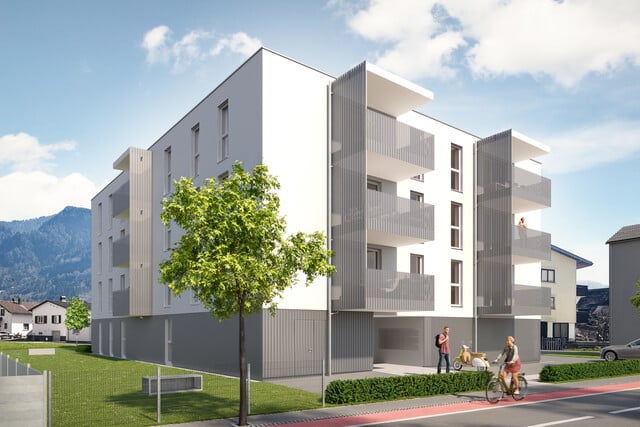 Schöne 3-Zi-Wohnung mit Balkon