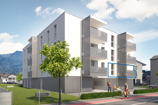 Schöne 3-Zi-Wohnung mit Balkon