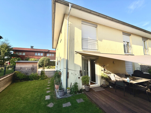 PRIVATVERKAUF - Moderne Doppelhaushälfte mit Wohlfühlcharakter in ruhiger Bestlage von Altach 