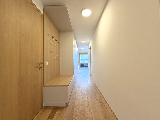 Moderne 3-Zimmer-Neubauwohnung mit Bergpanorama in Muntlix