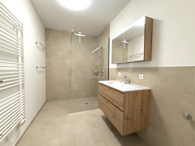 Moderne 3-Zimmer-Neubauwohnung mit Bergpanorama in Muntlix