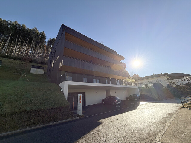 Moderne 3-Zimmer-Neubauwohnung mit Bergpanorama in Muntlix