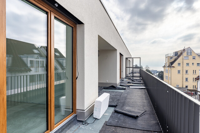 Penthouse-Wohnung mit Freiraum und Fernblick