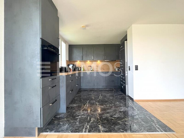 3-Zimmer-Wohnung mit einer sonnigen Terrasse