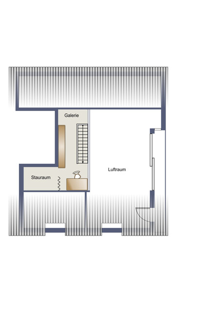 3,5-Zimmer-Dachgeschosswohnung W06/ Miete Erstbezug