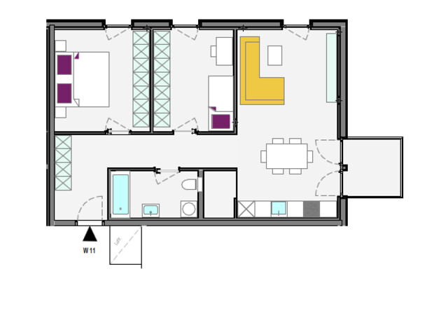 Wohnen mit Wohlfühlfaktor: 3-Zimmer-Wohnung in Hohenems sucht Mieter