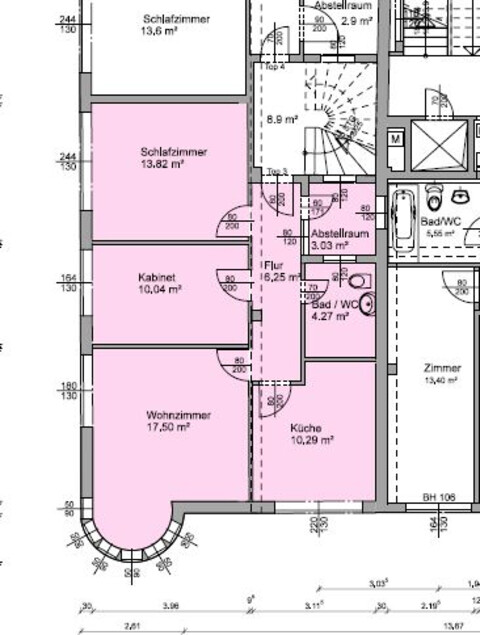 Schöne 3-Zimmer-Wohnung in Top-Lage in Bregenz zu vermieten
