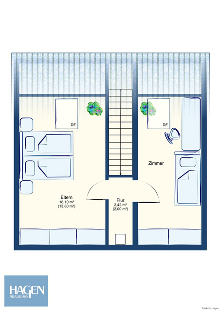Doppelstöckige 4 Zimmerwohnung - Perfekt für Familien oder Paare!