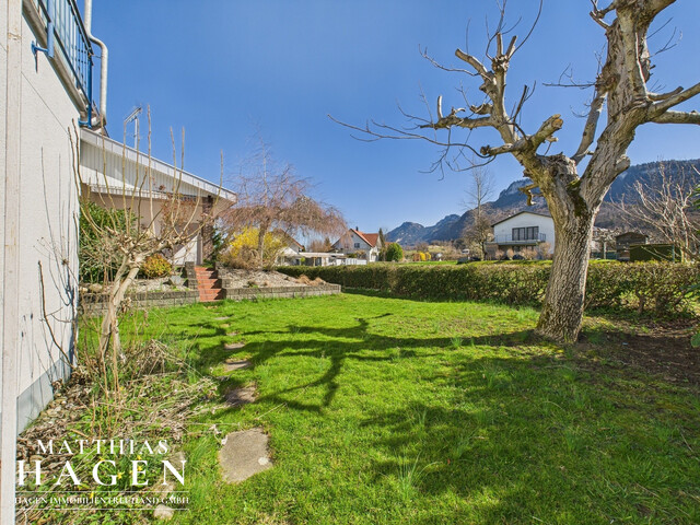 Sehr große Gartenwohnung in schöner, ruhiger Wohnlage