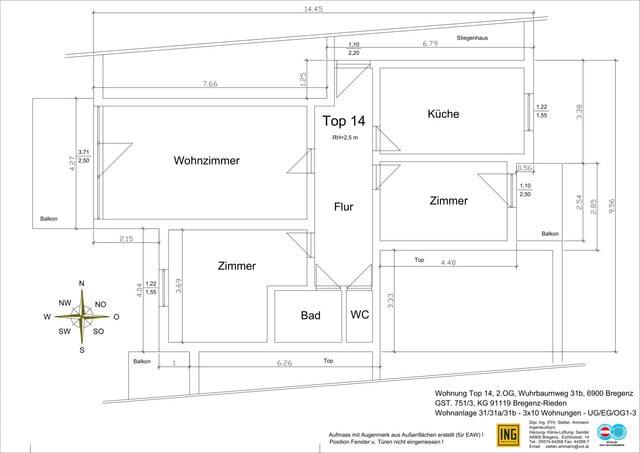 Schöne 4 Zimmerwohnung in ruhiger Lage mit Nähe zum Bodensee