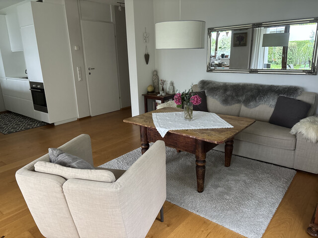 Wohnen am Bodensee: 3Zimmer Gartenwohnung in Toplage nur etwa 150 Meter vom Bodenseeufer – 3 Zi. Garten Wohnung