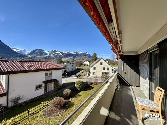 Tolle 3-Zimmerwohnung mit zwei Balkonen und einer Garagenbox