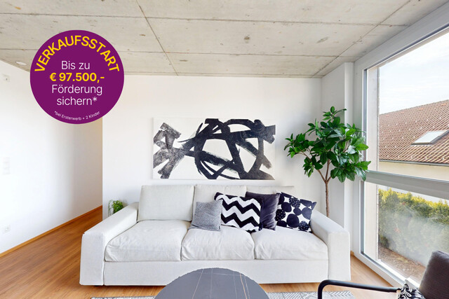 VERKAUFSSTART: 3-Zi-Wohnung im 2. OG