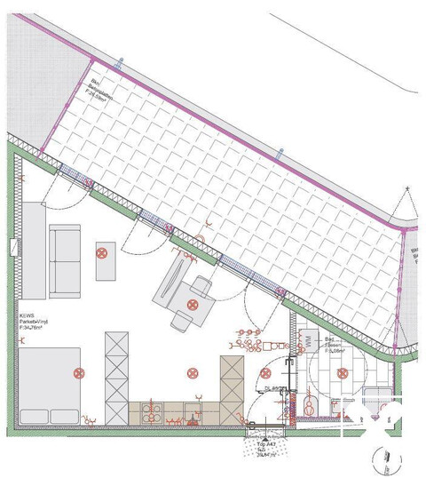 A43 - Neubau! 1-Zimmer-Mietwohnung