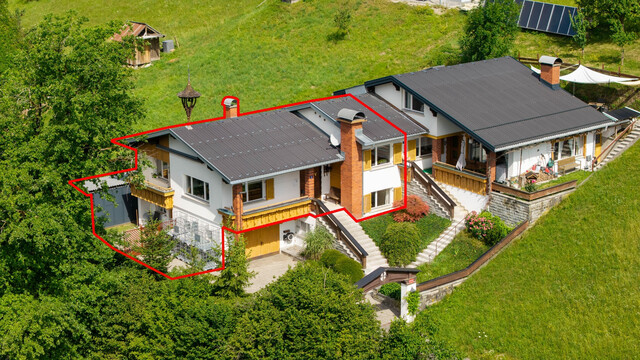 Doppelhaushälfte in leicht erhöhter Lage