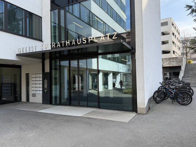 Neuwertige Büro-/Praxisflächen in hochfrequentierter Lage am Rathausplatz in Dornbirn
