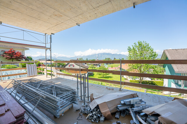 Neubau: 4-Zimmer-Wohnung mit großer Terrasse und Garten in Muntlix