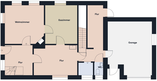 Haus mit wunderbarem Ausblick auf 1.635 m² Grund