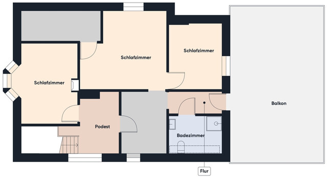 Haus mit wunderbarem Ausblick auf 1.635 m² Grund