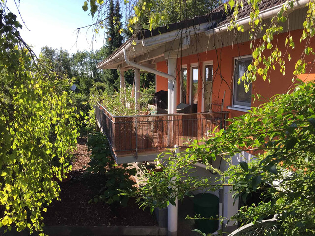 Wohnen in einzigartiger Naturlage – stielvolles Einfamilienhaus am Waldrand mit Einliegerwohnung in Hörbranz