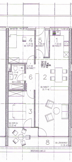 3-Zi.Whg. im Zentrum provisionsfrei – mit Terrasse