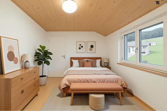 Bregenz: Langen bei Bregenz: Top 10: Modern & gemütlich! 2-Zimmer-Wohnung ca. 50 m2 mit zusätzlichem Dachraum