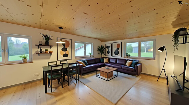 Bregenz: Langen bei Bregenz: Top 10: Modern & gemütlich! 2-Zimmer-Wohnung ca. 50 m2 mit zusätzlichem Dachraum