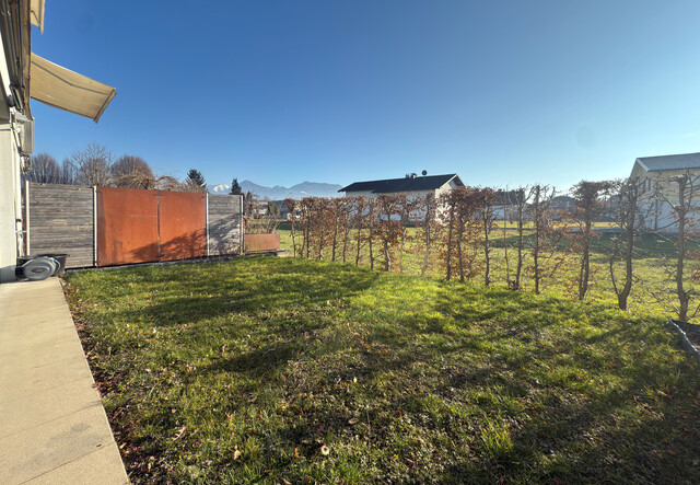 Attraktive 2-Zimmerwohnung mit sonnigem Garten