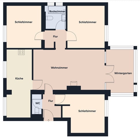 Leistbare 4-Zimmer-Wohnung im Klostertal