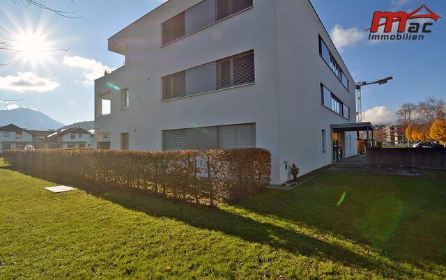 Sonnige 3-Zi-Gartenwohnung mit großzügiger Terrasse in Ruhelage